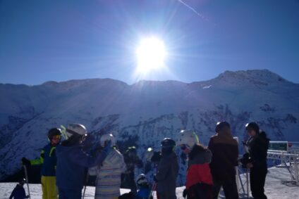 Skilager Sedrun-Der vierte Tag-Donnerstagmorgen