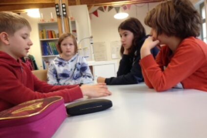 Hier wird ein Turnier vorbereitet