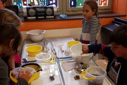 Kläranlage Kindergarten