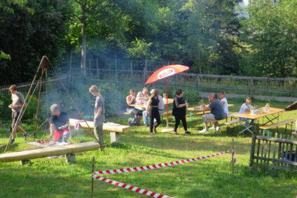 Schlossweg in Partylaune