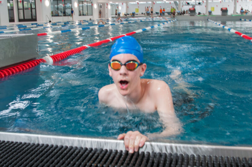 Sporttag in Bern - Schwimmen