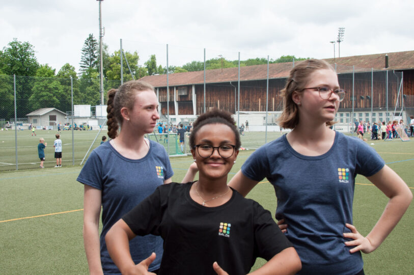 Strahlende Gesichter am Sporttag in Bern