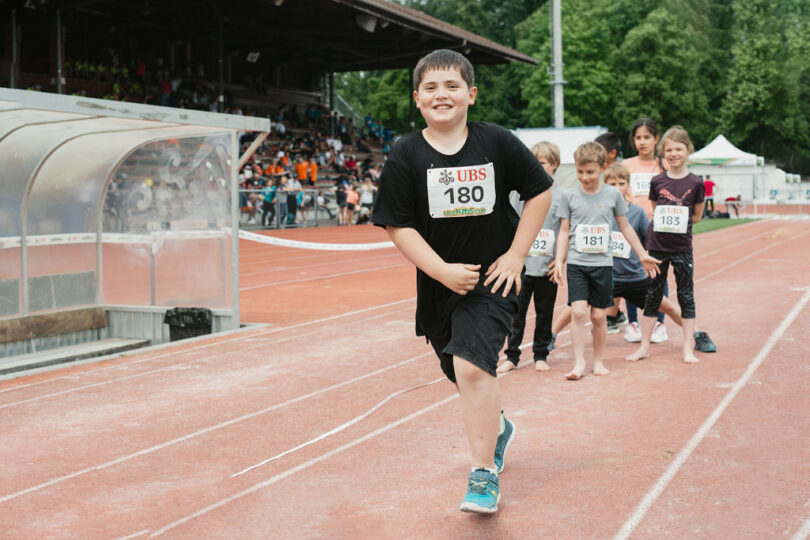 80m- Lauf am Sporttag in Bern