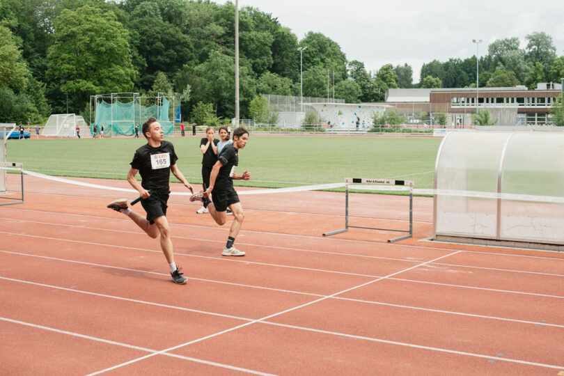 Leichtathletik am Sporttag in Bern