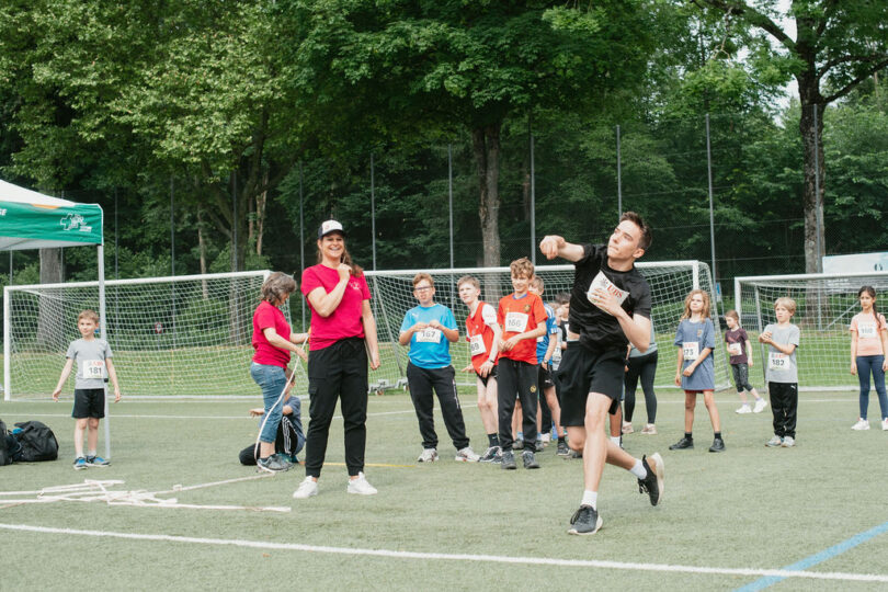 Weitwurf - Sporttag Bern