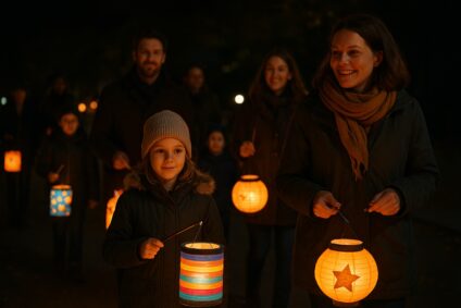 Laternenfest – gemeinsam etwas Licht ins Dunkel bringen